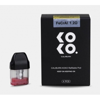 Refil Cartucho Uwell Caliburn Koko (1 Unidade) - Fecral 1.2