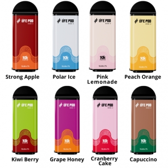 Refil Cartucho Life Pod Eco 2 10000 Puffs - Pod Descartável