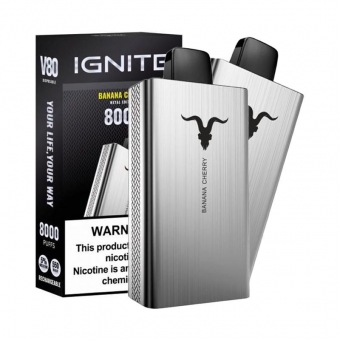 Ignite v80 Metal Edition 8000 Puffs - Pod Descartável
