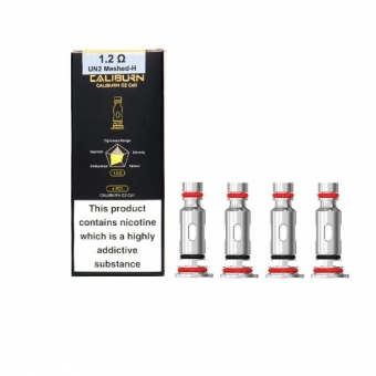 Coil - Resistência - UWELL - Caliburn G G2 GK2 - 1.2ohm - caixa 4 unidades